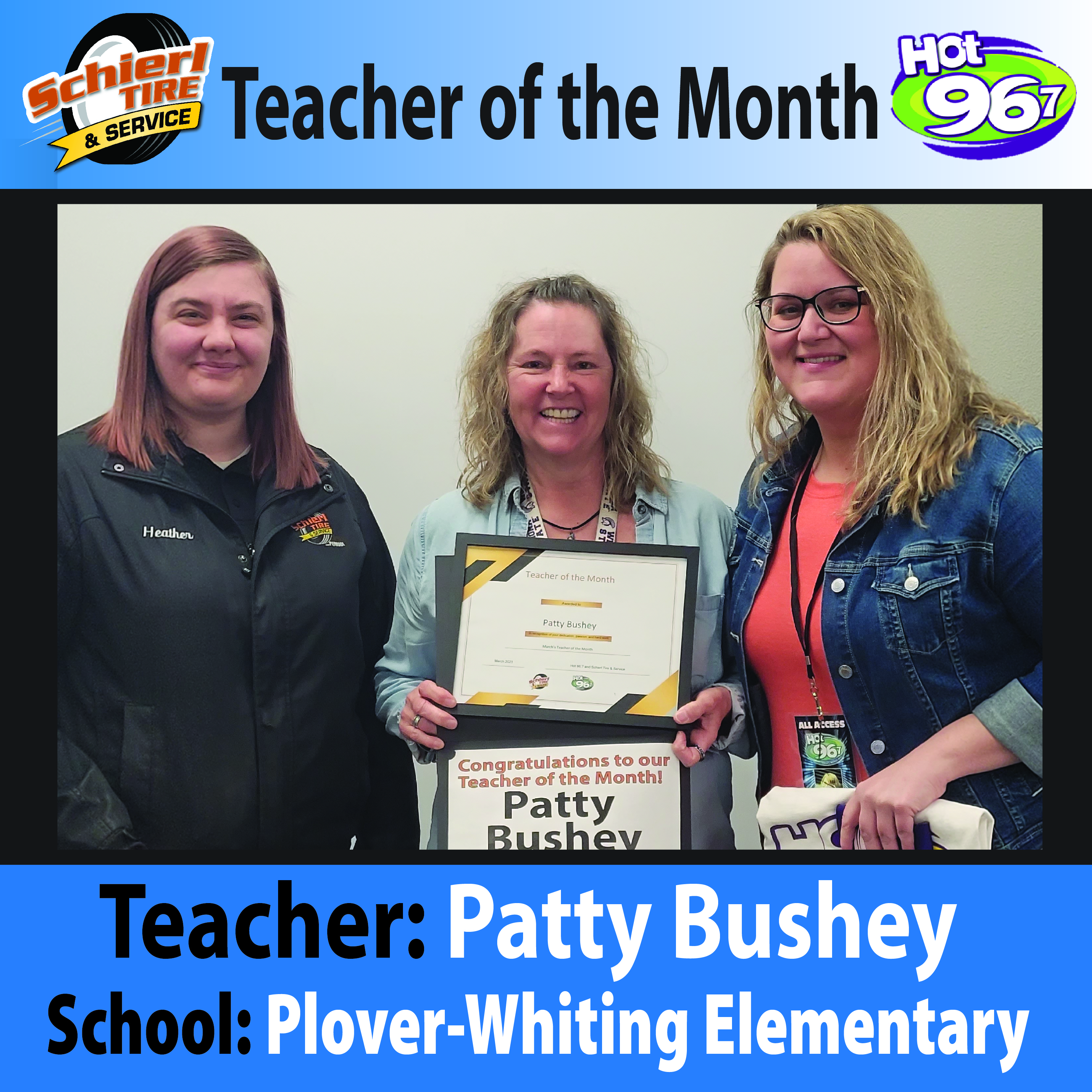 March 2023 Teacher of the Month 