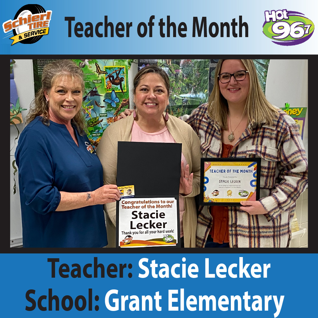 March 2024 Teacher of the Month 